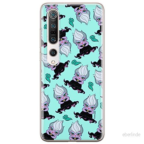 ERT GROUP mobiltelefonfodral för Xiaomi MI 10 / PRO originalt och officiellt licensierat Disney mönster Ursula 005 optimalt anpassad till formen på mobiltelefonen, fodral tillverkad av TPU plast 5905131465375