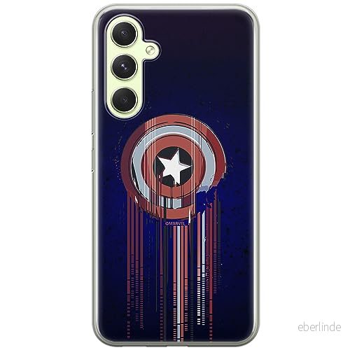 ERT GROUP mobiltelefonfodral för Samsung A54 5G originalt och officiellt licensierat Marvel mönster Capitan America 017 optimalt anpassad till formen på mobiltelefonen, fodral tillverkad av TPU plast 5905511793104