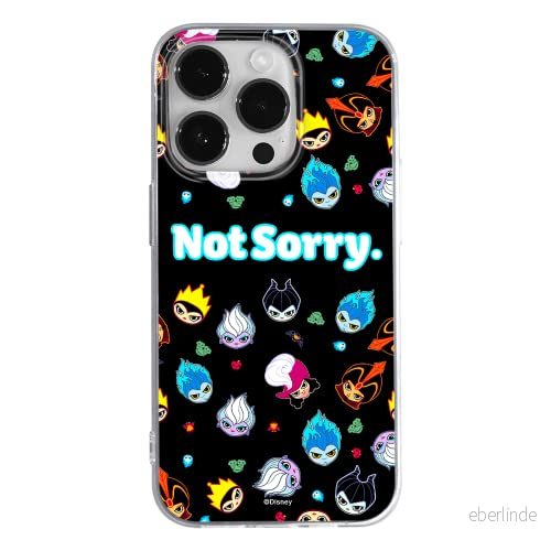 ERT GROUP mobiltelefonfodral för Apple Iphone 14 PRO MAX originalt och officiellt licensierat Disney mönster Villains 005 anpassad till formen på mobiltelefonen, fodral tillverkad av TPU plast 5905131944092
