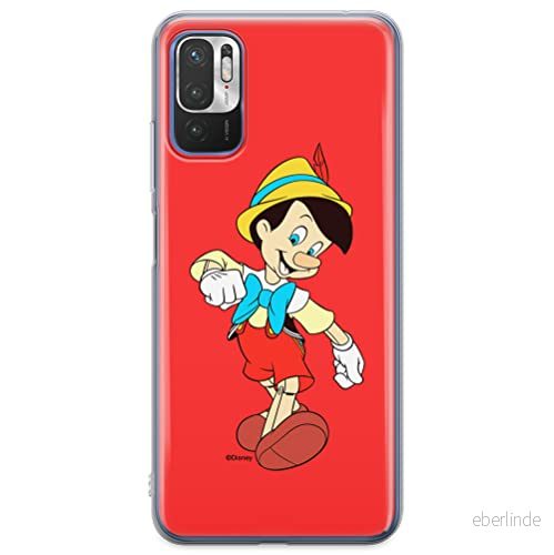 ERT GROUP mobiltelefonfodral för Xiaomi REDMI NOTE 10 5G / POCO M3 PRO originalt och officiellt licensierat Disney mönster Pinocchio 001, fodral tillverkad av TPU plast 5905131138897