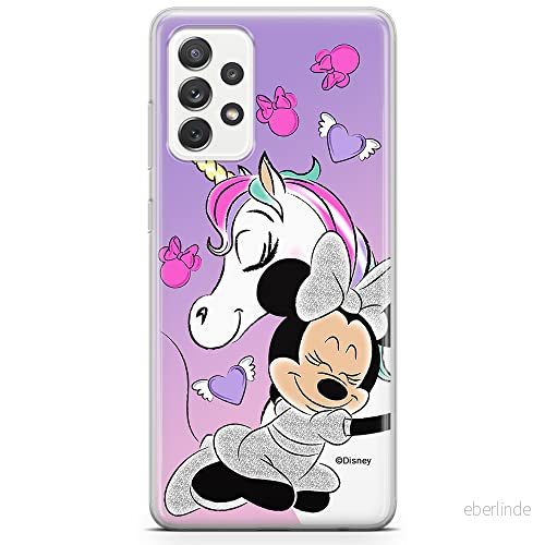 ERT GROUP mobiltelefonfodral för Samsung A73 5G originalt och officiellt licensierat Disney mönster Minnie 036 optimalt anpassad till formen på mobiltelefonen, fodral tillverkad av TPU plast 5904805521041