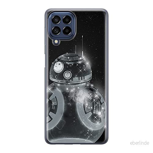 ERT GROUP mobiltelefonfodral för Samsung M33 5G originalt och officiellt licensierat Star Wars mönster BB 8 006 optimalt anpassad till formen på mobiltelefonen, fodral tillverkad av TPU plast 5905511350420