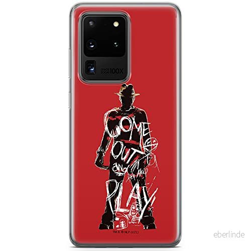 ERT GROUP mobiltelefonfodral för Samsung S20 ULTRA / S11 PLUS originalt och officiellt licensierat Horror mönster Nightmare of Elm Street 006, fodral tillverkad av TPU plast 5905511083281