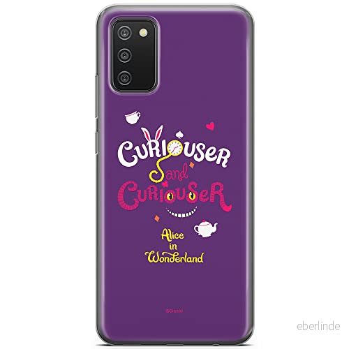 ERT GROUP mobiltelefonfodral för Samsung A02S originalt och officiellt licensierat Disney mönster Alice 009 optimalt anpassad till formen på mobiltelefonen, fodral tillverkad av TPU plast 5903040233313