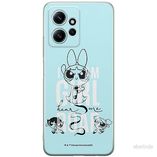 ERT GROUP mobiltelefonfodral för Xiaomi REDMI NOTE 12 4G originalt och officiellt licensierat The Powerpuff Girls mönster 040 anpassad till formen på mobiltelefonen, fodral tillverkad av TPU plast 5905511984069