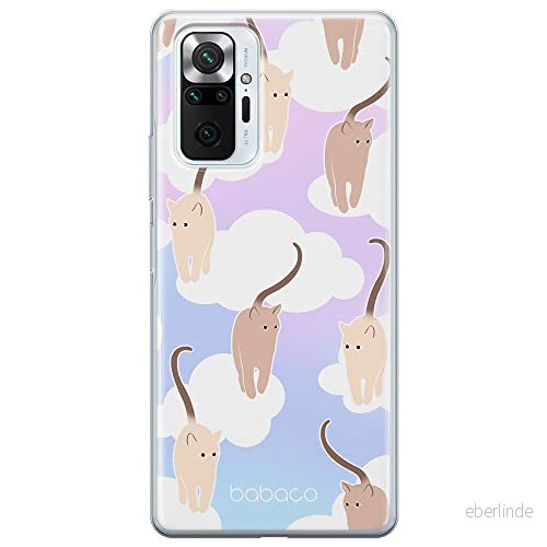 ERT GROUP mobiltelefonfodral för Xiaomi REDMI NOTE 10 PRO originalt och officiellt licensierat Babaco mönster Cats 015 optimalt anpassad till formen på mobiltelefonen, fodral tillverkad av TPU plast 5905131073150