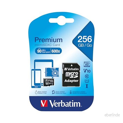 Verbatim flash minneskort 16 GB microSDHC 23942440871
