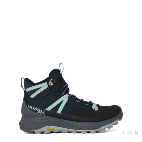 Merrell kvinnors Siren 4 Mid GTX vandringssko, Marinblått Xsp, 36 EU 195019486638