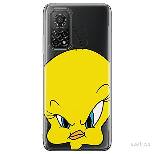 ERT GROUP mobiltelefonfodral för Xiaomi Redmi Note 11 Pro 5G/11 4G originalt och officiellt licensierat Looney Tunes mönster Tweety 002, gedeeltelijk transparant 5904805634154