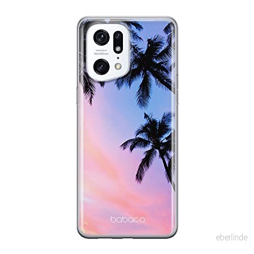 ERT GROUP mobiltelefonfodral för Oppo FIND X5 PRO originalt och officiellt licensierat Babaco mönster Nature 002 optimalt anpassad till formen på mobiltelefonen, fodral tillverkad av TPU plast 5905511403720
