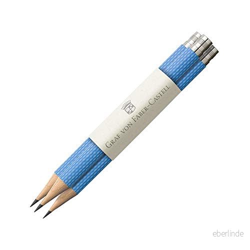 3 reservpennor från Faber Castell, perfekt penna i gulf Blue 4005401186687