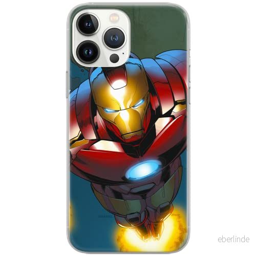 ERT GROUP mobiltelefonfodral för Samsung S20 PLUS / S11 originalt och officiellt licensierat Marvel mönster Iron Man 017 Vit anpassad till formen på mobiltelefonen, fodral tillverkad av TPU plast 5903537496078