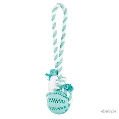 Trixie Denta Fun Playing Rope with Ball ø 7/24 cm 4011905032993