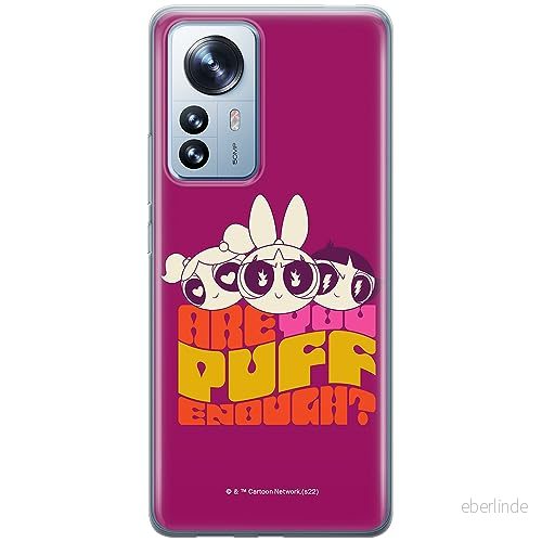 ERT GROUP mobiltelefonfodral för Xiaomi 12 PRO originalt och officiellt licensierat The Powerpuff Girls mönster 044, fodral tillverkad av TPU plast 5905511987954