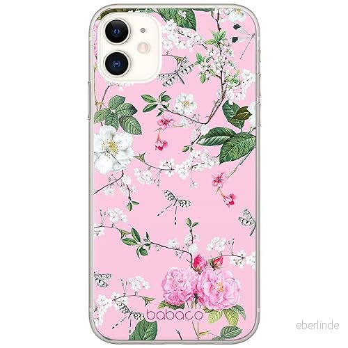 ERT GROUP mobiltelefonfodral för Iphone 11 originalt och officiellt licensierat Babaco mönster Flowers 036 optimalt anpassad till formen på mobiltelefonen, fodral tillverkad av TPU plast 5905131296153