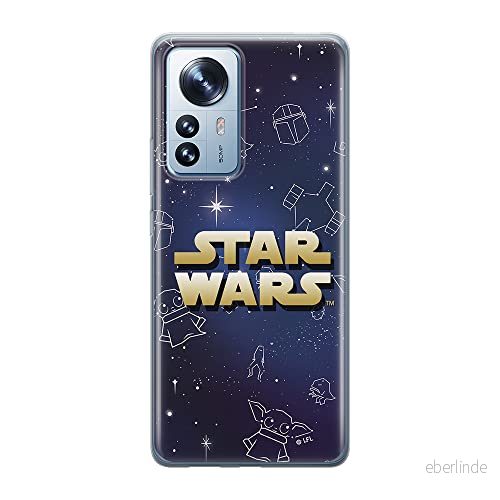 ERT GROUP mobiltelefonfodral för Xiaomi 12 / 12X originalt och officiellt licensierat Star Wars mönster Baby Yoda 022 optimalt anpassad till formen på mobiltelefonen, fodral tillverkad av TPU plast 5905511487126
