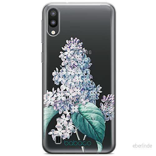 ERT GROUP mobiltelefonfodral för Samsung M10 originalt och officiellt licensierat Babaco mönster Flowers 024 optimalt anpassad till formen på mobiltelefonen, gedeeltelijk transparant 5905131249487