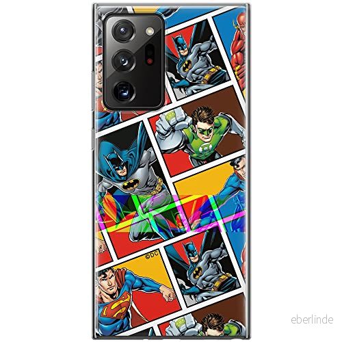 ERT GROUP Mobiltelefonskal för Samsung S20 Ultra original och officiellt licenserat DC mönster Justice League 001 anpassad till mobiltelefonens form, TPU fodral 5903537537856