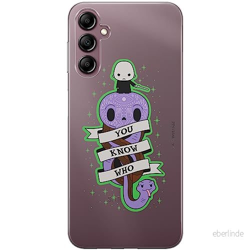 ERT GROUP mobiltelefonfodral för Samsung A14 4G/5G originalt och officiellt licensierat Harry Potter mönster 243 optimalt anpassad till formen på mobiltelefonen, gedeeltelijk transparant 5905511832063