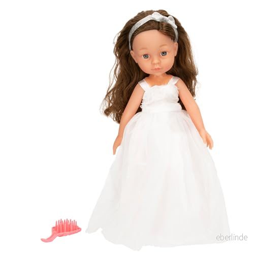 ColorBaby Ledad mara docka för barn, 32 cm, kam ingår, realistiska dockor, leksaker barn 3 år, barns julklappar (47447) 8412842474482