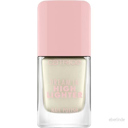 Catrice Dream In Highlighter Nail Polish, nr 070, guld, långvarig, skimrande, acetonfri, vegansk, utan mikroplastiska partiklar, konserveringsmedel, 1 pack (10,5 ml) 4059729445841