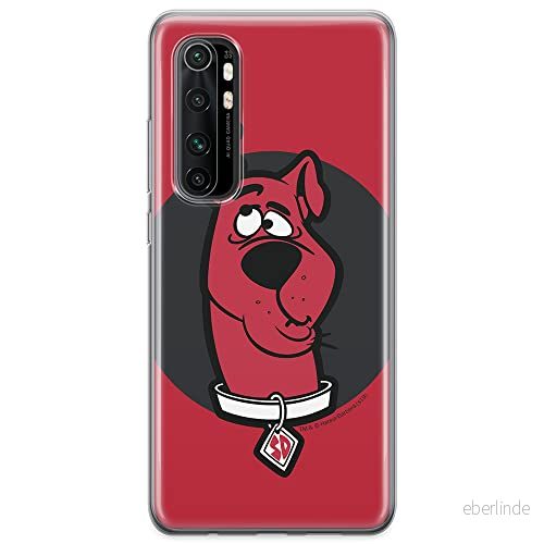 ERT GROUP mobiltelefonfodral för Xiaomi MI NOTE 10 Lite originalt och officiellt licensierat Scooby Doo mönster 012 optimalt anpassad till formen på mobiltelefonen, fodral tillverkad av TPU plast 5904805589256