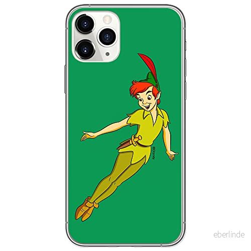 ERT GROUP mobiltelefonfodral för Iphone 11 PRO MAX originalt och officiellt licensierat Disney mönster Peter Pan 001 optimalt anpassad till formen på mobiltelefonen, fodral tillverkad av TPU plast 5905131146380