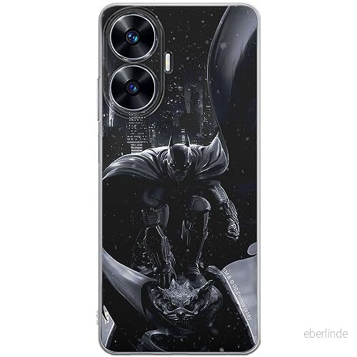 ERT GROUP mobiltelefonfodral för Realme C55 originalt och officiellt licensierat DC mönster Batman 021 optimalt anpassad till formen på mobiltelefonen, fodral tillverkad av TPU plast 5905511874681