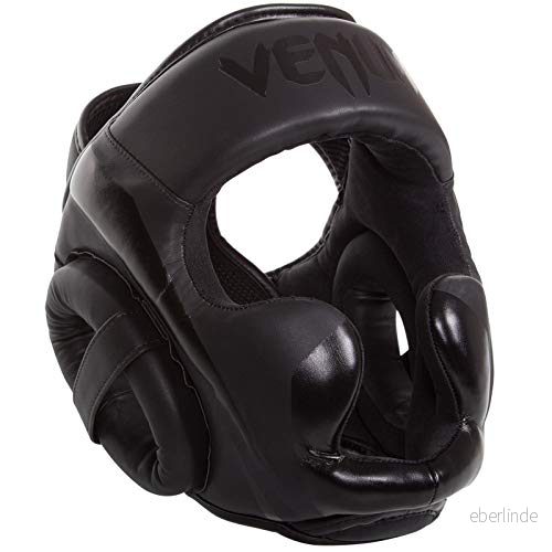 Venum Elite huvudskydd, unisex, elit, neo matta/svart 3611440218411