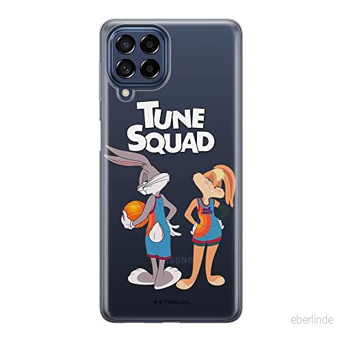 ERT GROUP mobiltelefonfodral för Samsung M33 5G originalt och officiellt licensierat Looney Tunes mönster Space Jam 022 optimalt anpassad till formen på mobiltelefonen, gedeeltelijk transparant 5905511358440