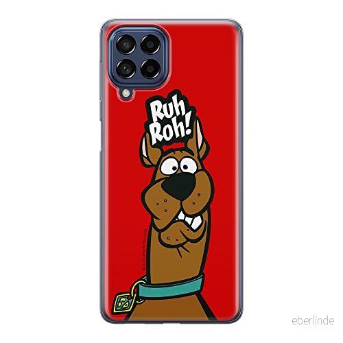 ERT GROUP mobiltelefonfodral för Samsung M33 5G originalt och officiellt licensierat Scooby Doo mönster 007 optimalt anpassad till formen på mobiltelefonen, fodral tillverkad av TPU plast 5905511343514