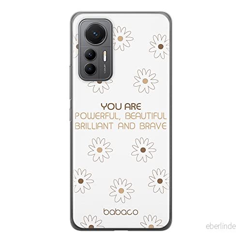 ERT GROUP mobiltelefonfodral för Xiaomi 12 LITE originalt och officiellt licensierat Babaco mönster Positive vibes 003 optimalt anpassad till formen på mobiltelefonen, gedeeltelijk transparant 5905511507688