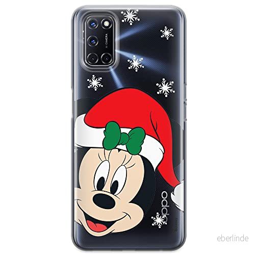ERT GROUP mobiltelefonfodral för Oppo A92/ A72/ A52 originalt och officiellt licensierat Disney mönster Minnie 060 optimalt anpassad till formen på mobiltelefonen, gedeeltelijk transparant 5903040201084