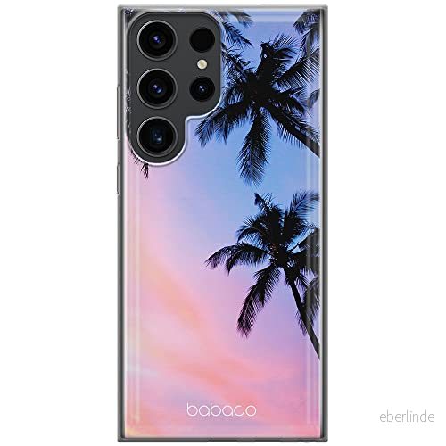 ERT GROUP mobiltelefonfodral för Samsung S23 ULTRA originalt och officiellt licensierat Babaco mönster Nature 002 optimalt anpassad till formen på mobiltelefonen, fodral tillverkad av TPU plast 5905511464097