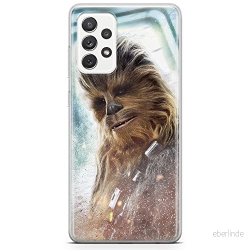ERT GROUP mobiltelefonfodral för Samsung A73 5G originalt och officiellt licensierat Star Wars mönster Chewbacca 001 optimalt anpassad till formen på mobiltelefonen, fodral tillverkad av TPU plast 5904805522857