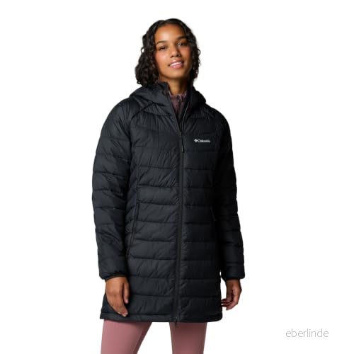Columbia Powder Lite II Mellanlång Jacka för Kvinnor 195981429695
