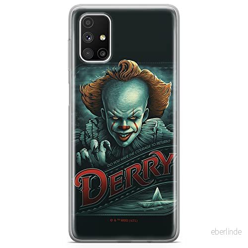ERT GROUP mobiltelefonfodral för Samsung M51 originalt och officiellt licensierat Horror mönster It 021 optimalt anpassad till formen på mobiltelefonen, fodral tillverkad av TPU plast 5905511001544