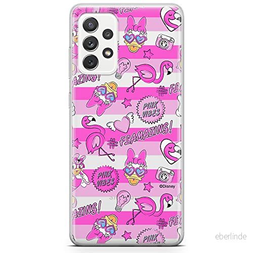 ERT GROUP mobiltelefonfodral för Samsung A73 5G originalt och officiellt licensierat Disney mönster Daisy 006 optimalt anpassad till formen på mobiltelefonen, gedeeltelijk transparant 5904805510786