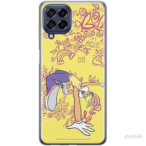 ERT GROUP mobiltelefonfodral för Samsung M53 5G originalt och officiellt licensierat Looney Tunes mönster Lola 009 optimalt anpassad till formen på mobiltelefonen, fodral tillverkad av TPU plast 5905795072933