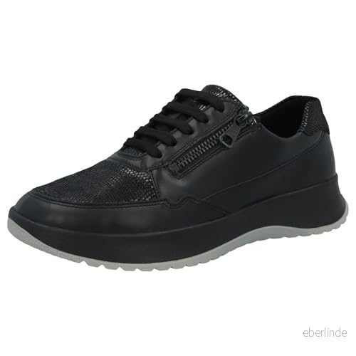 Berkemann Tecla damsneakers, Nattsvart, 40 2/3 EU, EU 4049261959586