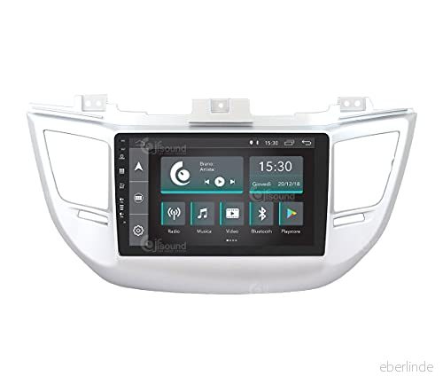 Costum Fit Bilradio för Hyundai Tucson Android GPS Bluetooth WiFi USB Full HD Touchscreen Display 9" Easyconnect 8059307170314