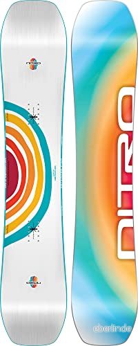 Nitro Snowboards dam OPTISYM Womens BRD '23, Freestyleboard, Asym Twin, Cam Out Camber, Urban 7630221843648