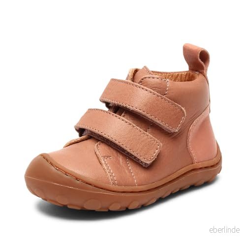 Bisgaard Unisex barn kardborreband sneakers, naken, 19 EU 5714163736922