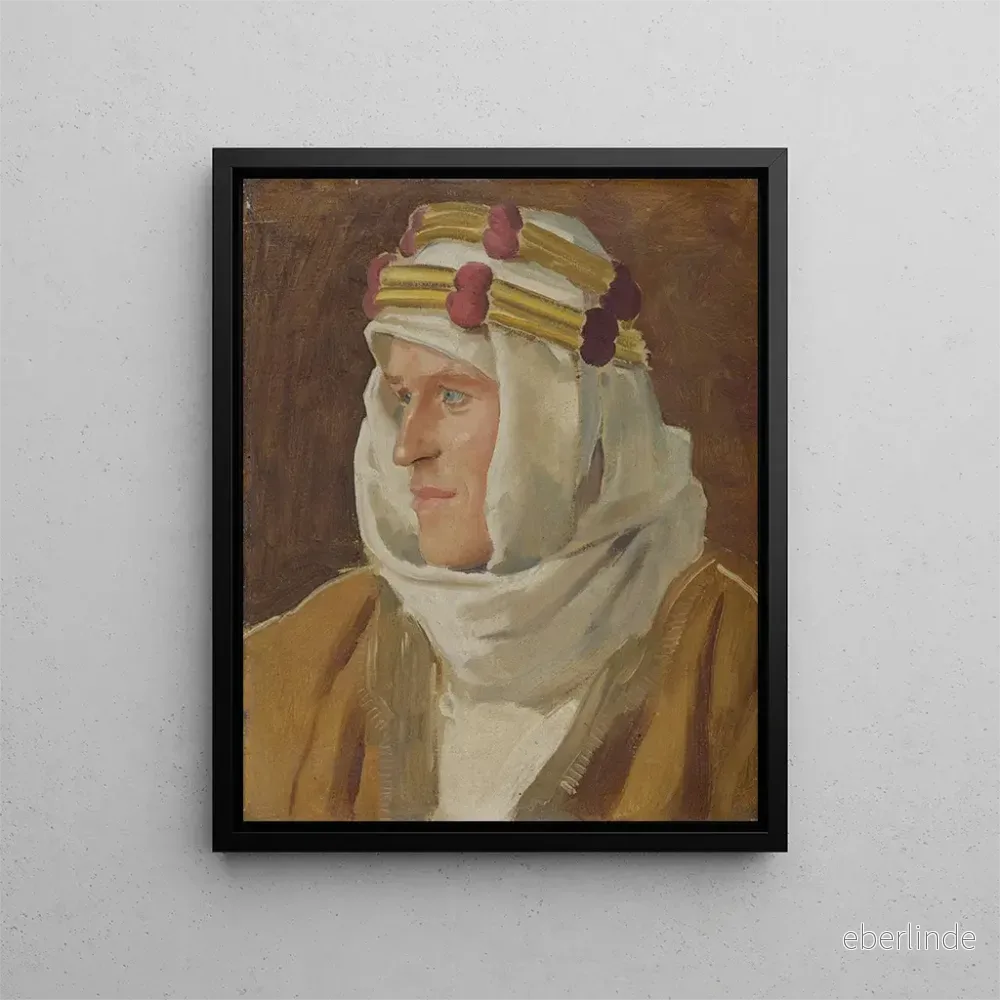 Målning Colonel Thomas Edward Lawrence - Augustus John