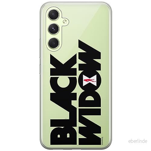 ERT GROUP mobiltelefonfodral för Samsung A54 5G originalt och officiellt licensierat Marvel mönster Black Widow 011 optimalt anpassad till formen på mobiltelefonen, gedeeltelijk transparant 5905511794460