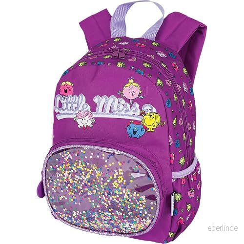 Editions Oberthur Mr. Little Miss Girl Backpack, Lila, Färg: blå 3664447149486