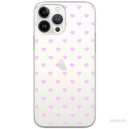 ERT GROUP mobiltelefonfodral för Oppo A53 / A53S originalt och officiellt licensierat Babaco mönster Hearts 001 optimalt anpassad till formen på mobiltelefonen, gedeeltelijk transparant 5903040188446