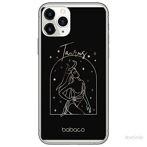 ERT GROUP mobiltelefonfodral för Apple Iphone 11 PRO originalt och officiellt licensierat Babaco mönster Zodiac Woman 002 Vit anpassad till formen på mobiltelefonen, fodral tillverkad av TPU plast 5903932223927
