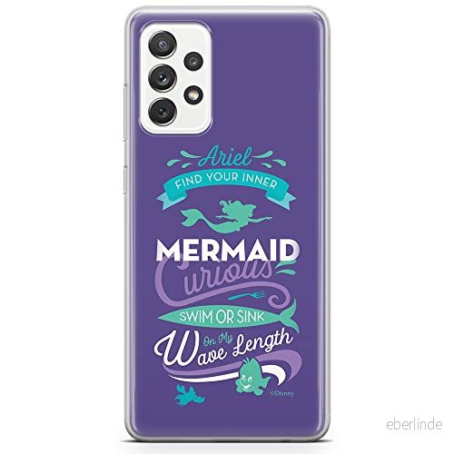 ERT GROUP mobiltelefonfodral för Samsung A53 5G originalt och officiellt licensierat Disney mönster Ariel 002 optimalt anpassad till formen på mobiltelefonen, fodral tillverkad av TPU plast 5904805335167