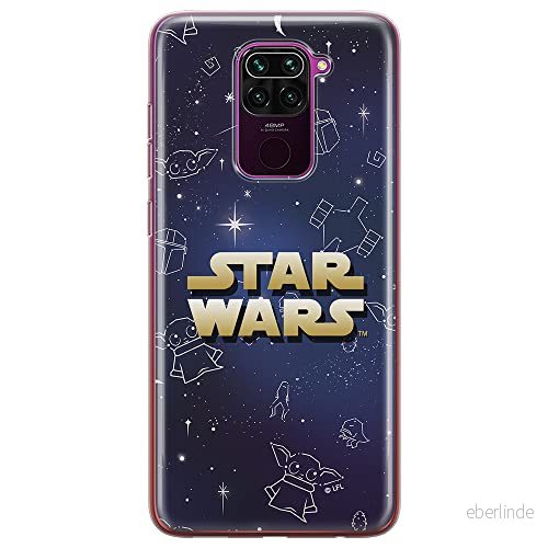 ERT GROUP mobiltelefonfodral för Xiaomi REDMI NOTE 9 originalt och officiellt licensierat Star Wars mönster Baby Yoda 022 anpassad till formen på mobiltelefonen, fodral tillverkad av TPU plast 5904805073946